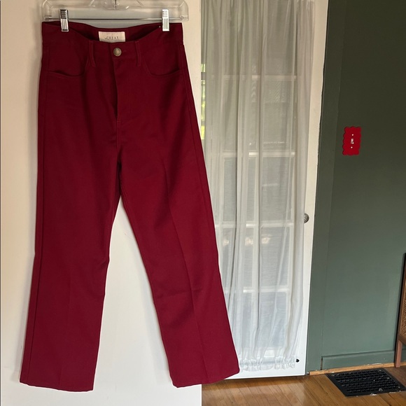 THE GREAT. The Kevin Pant Currant sz 27 - Picture 2 of 7